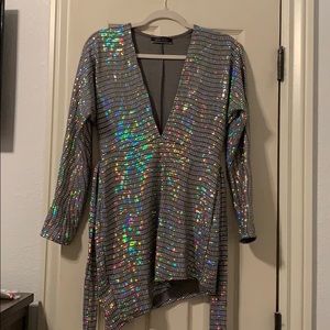 Sequin Body-con Dress